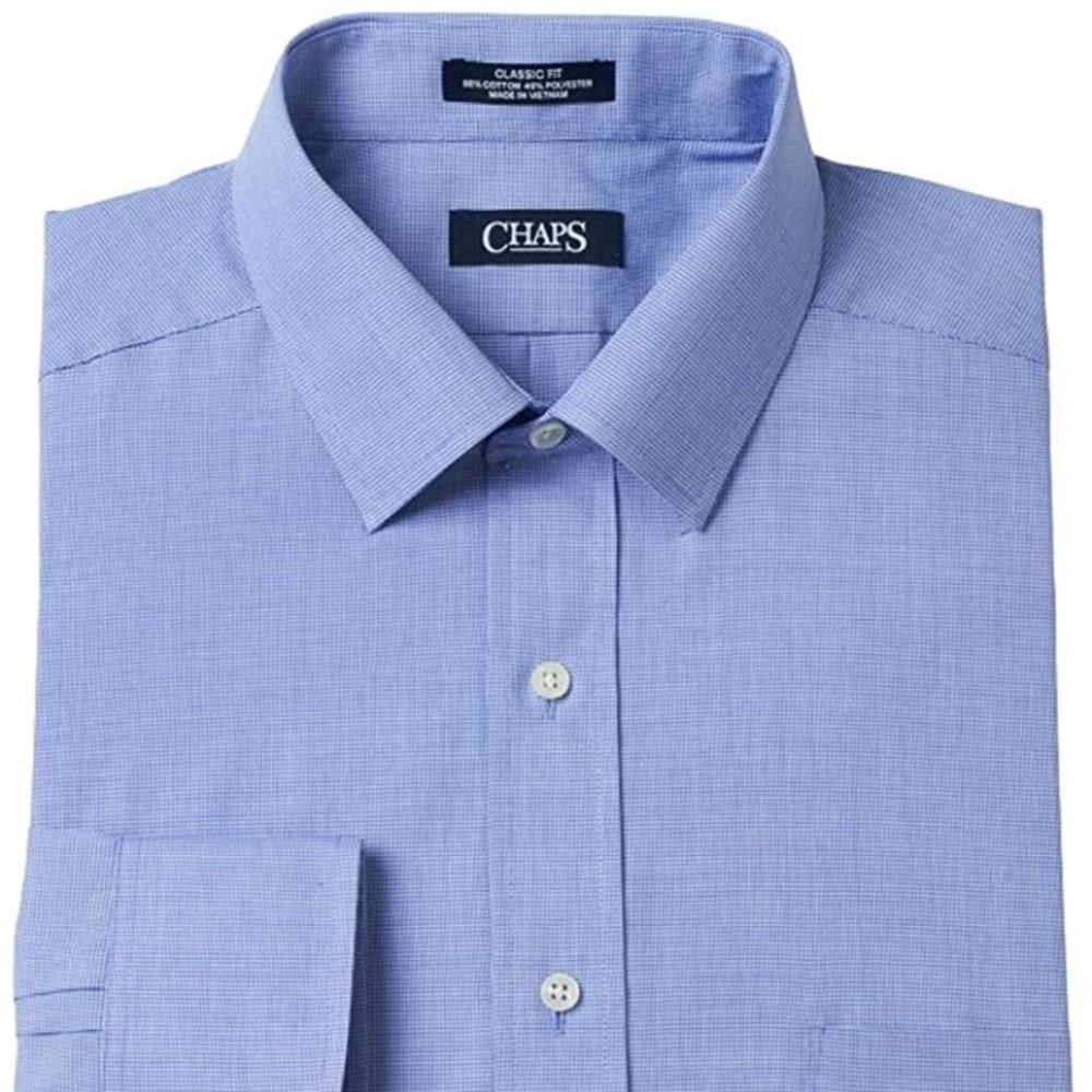 Chaps Ralph Lauren Blue Dress Shirt